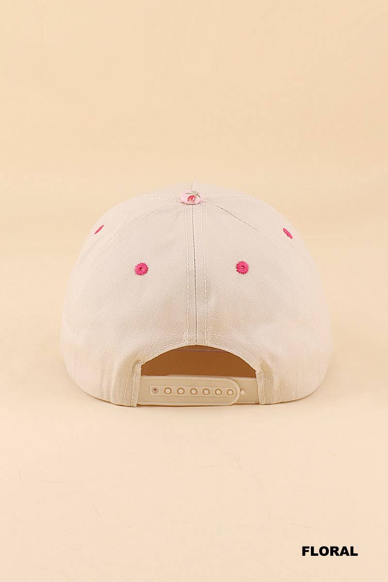 Girl Mom Two Tone Snapback Hat