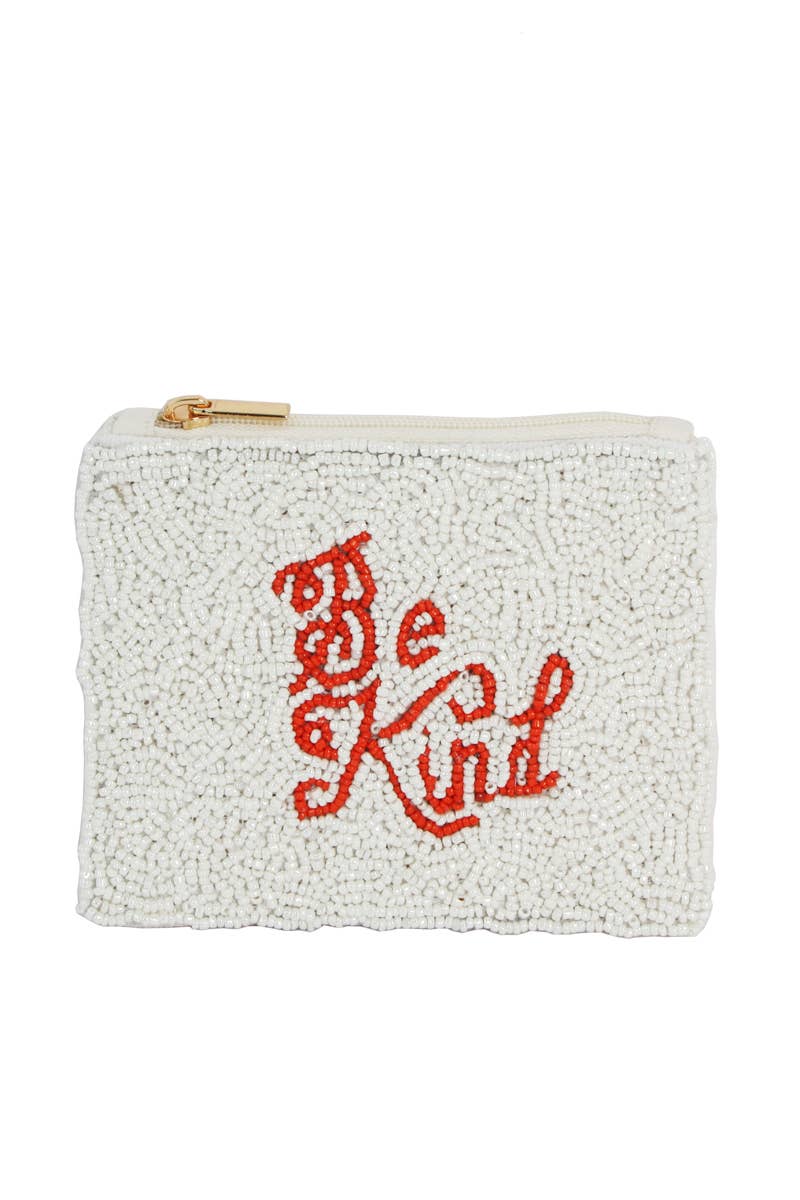 Be Kind Coin Purse: MULTI