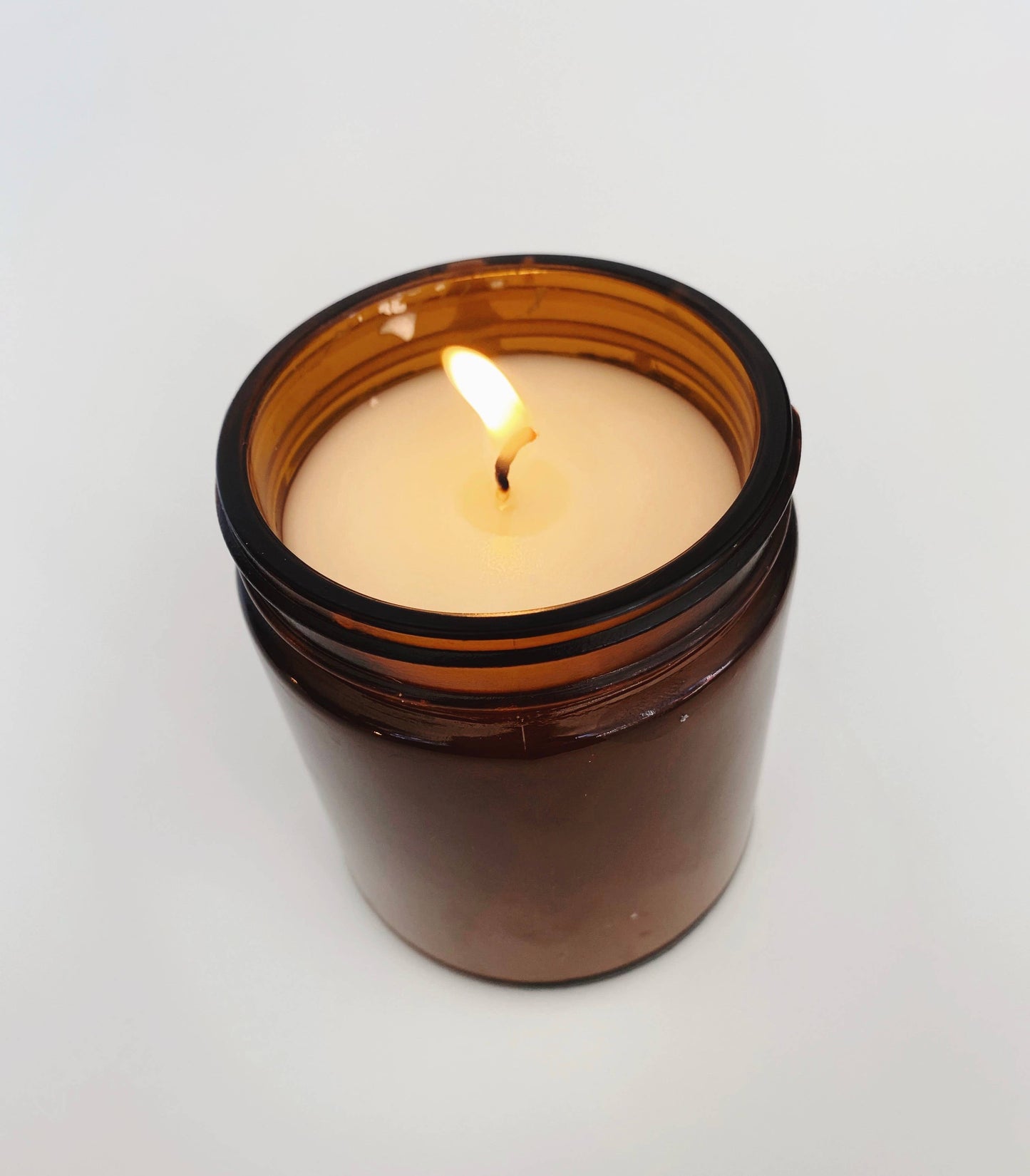 Chai Latte - 8 oz coconut soy candle amber jar