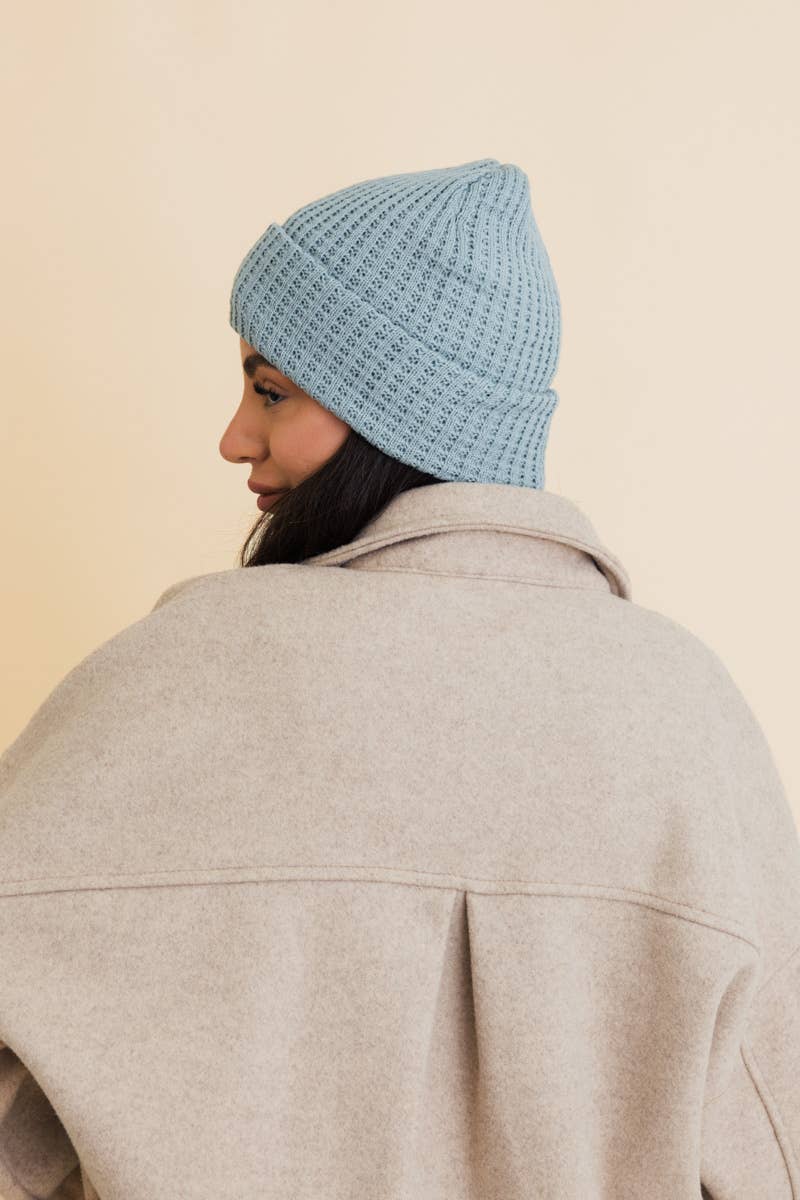 🍞 Toasty Waffle Puff Beanie - Your Winter Sales Boost: Black