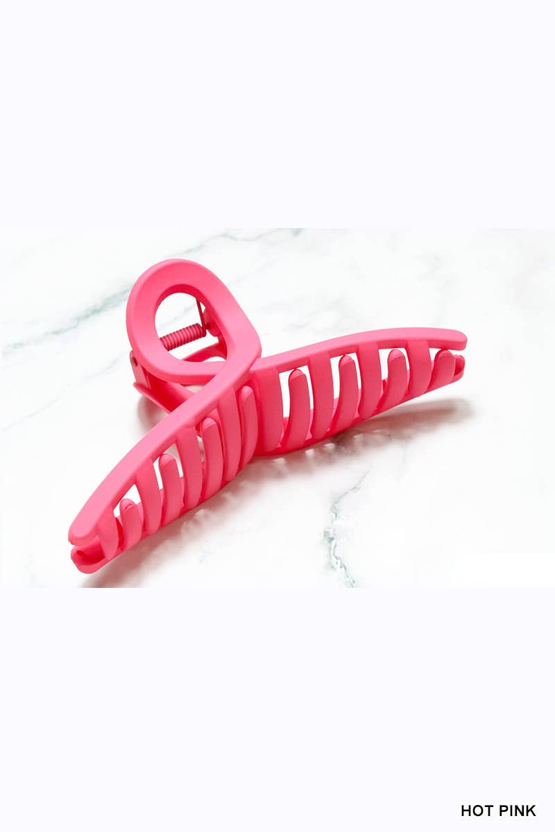 TWISTED HAIR CLAW CLIPS: BEIGE-158422