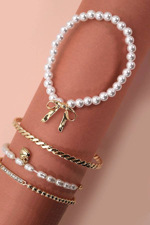 BOW BRACELET SET