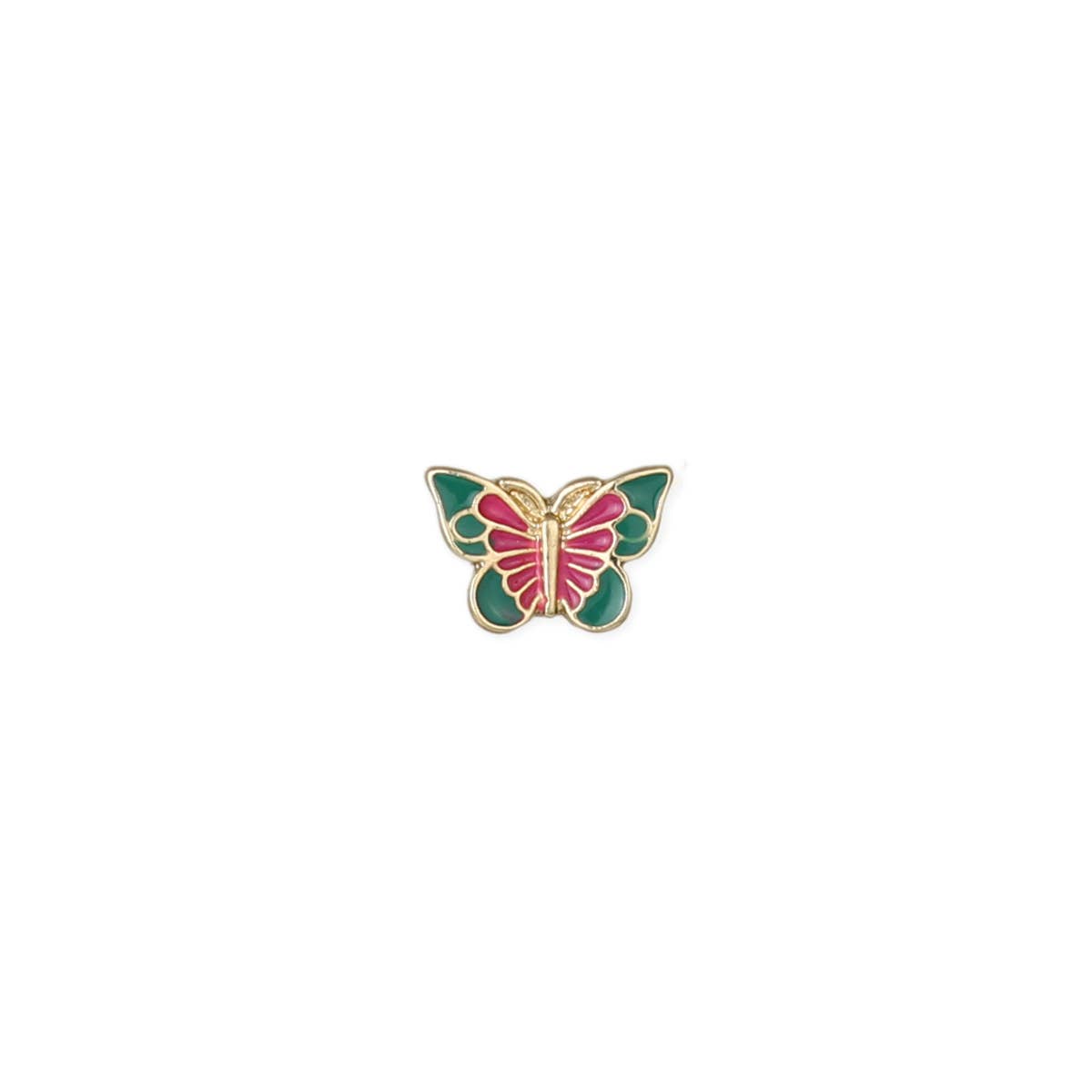 Butterfly Flutter Enamel Post Earrings