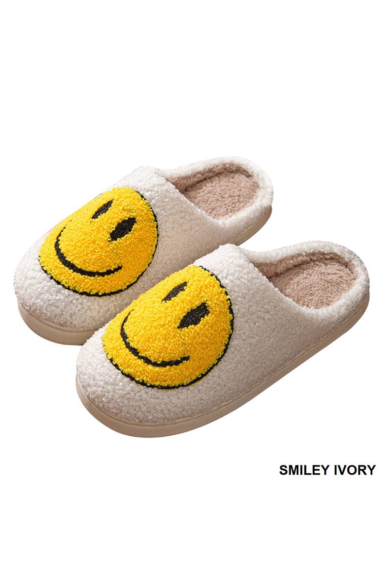PLUSH COZY SLIPPERS: L/XL / HEART-162494