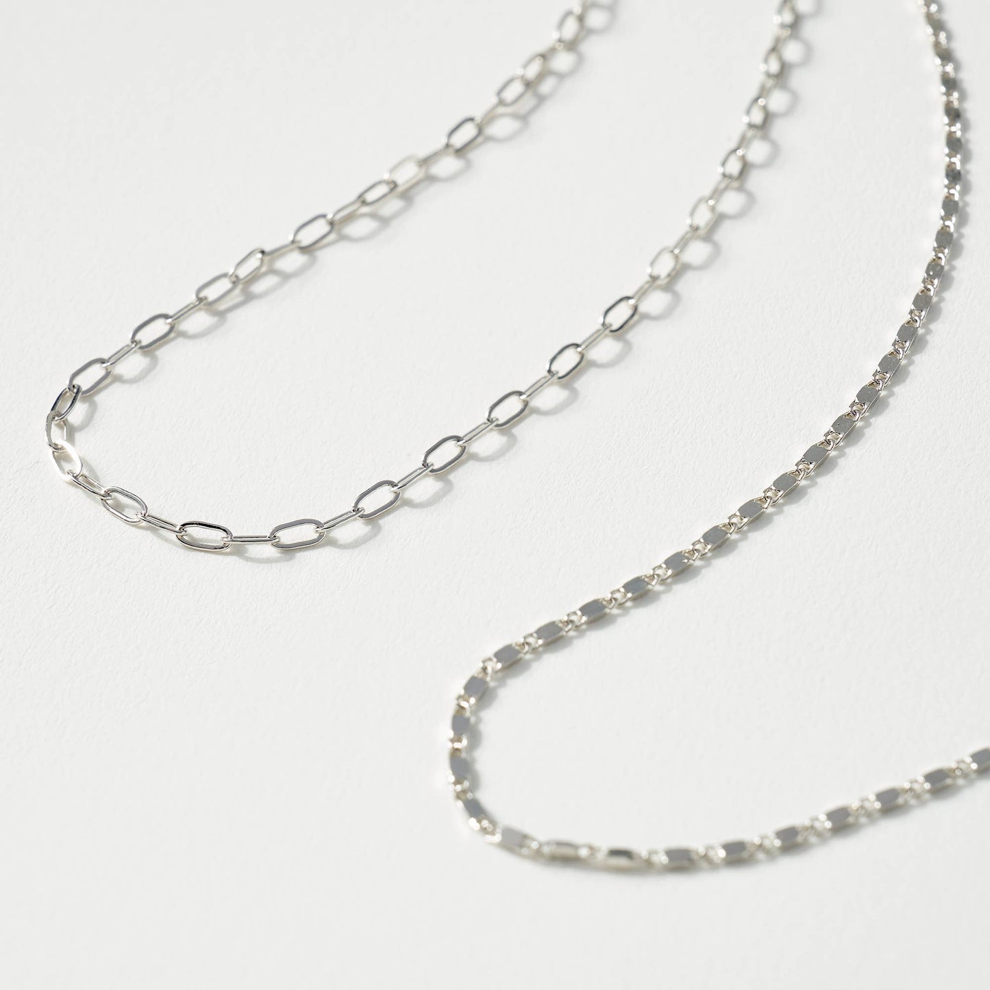 Set of Three Simple Chain Necklace
