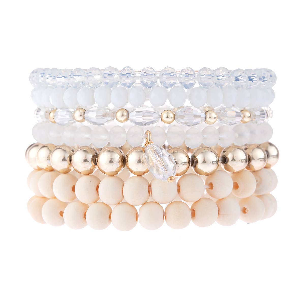 HDB3155 - MULTI LINE BEADED BRACELET