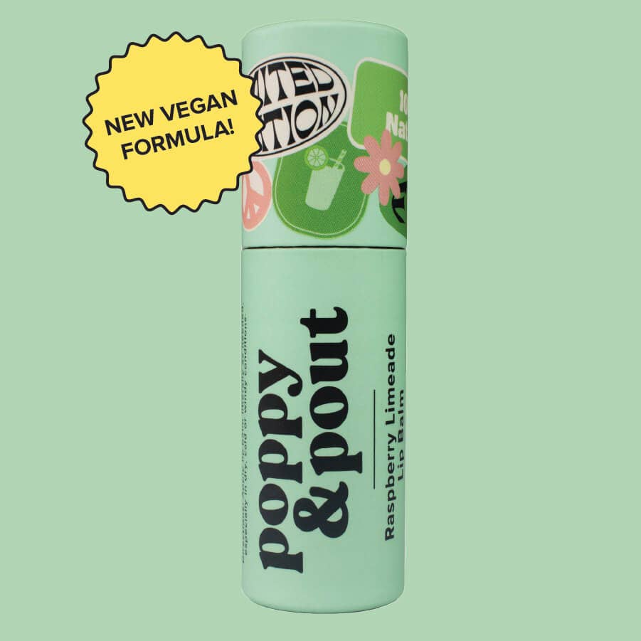 Vegan Lip Balm "Sunny Daze" Raspberry Limeade