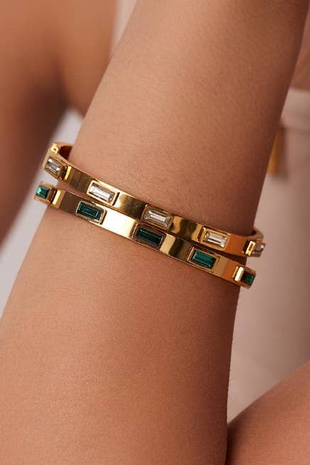 RHINESTONE BANGLE