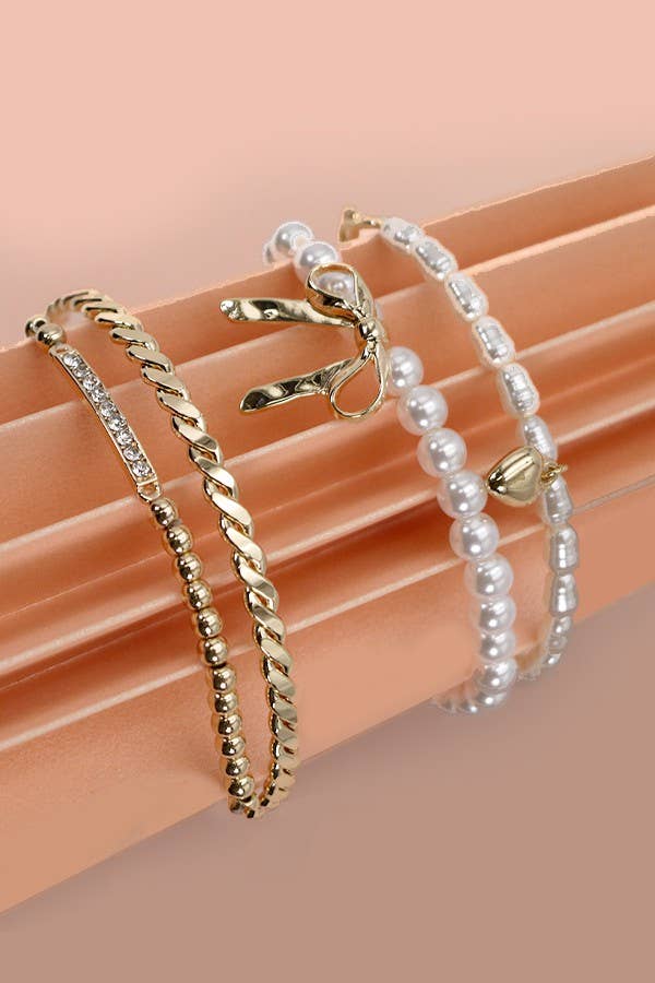 BOW BRACELET SET