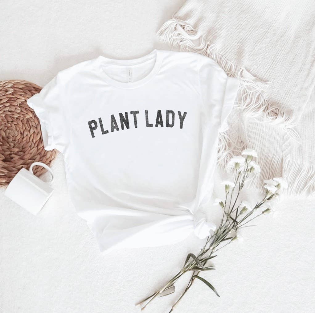 PLANT LADY Graphic T-Shirt: M / TAN