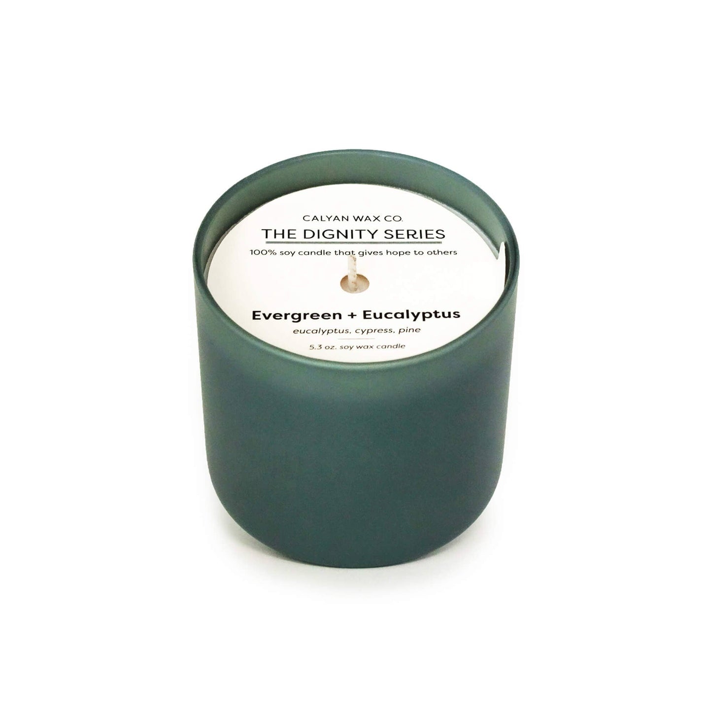 Evergreen + Eucalyptus Dignity Series Soy Candle