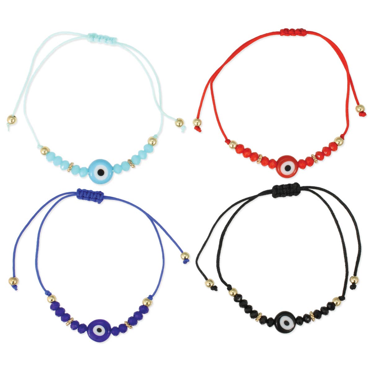 Protective Eye Bead Pull Bracelet