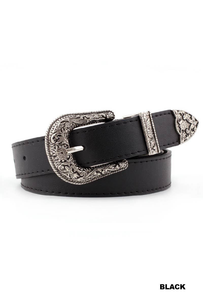 Western Buckle Belt