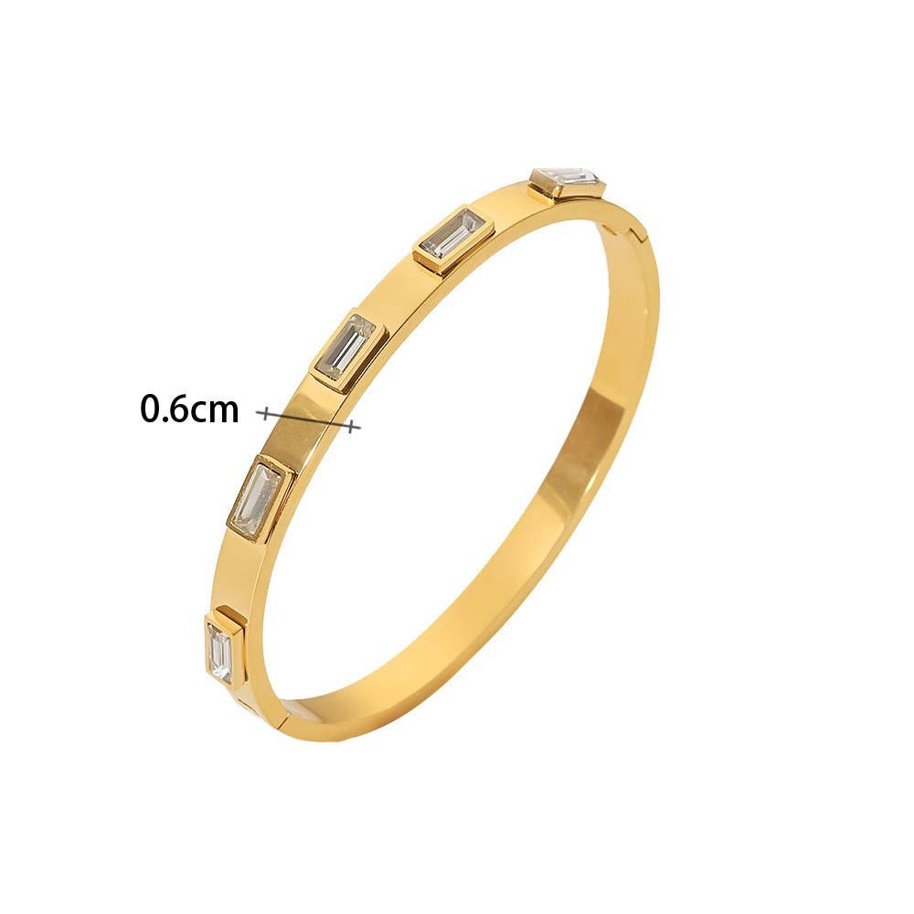 RHINESTONE BANGLE