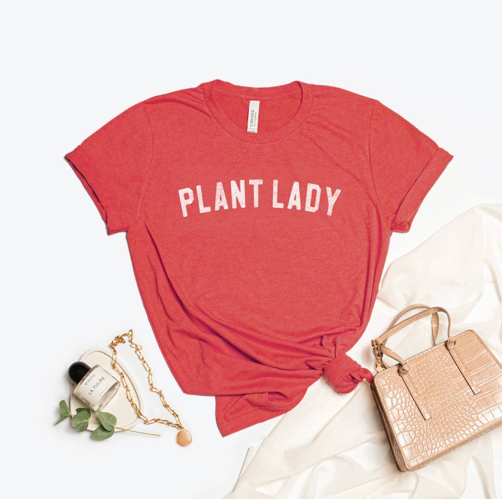 PLANT LADY Graphic T-Shirt: S / TAN
