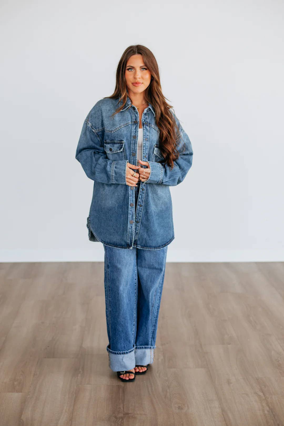 Retro Relaxed Fit Denim Jacket