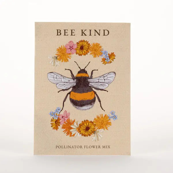 Bee Kind - Pollinator Wildflower Mix Seed Packets