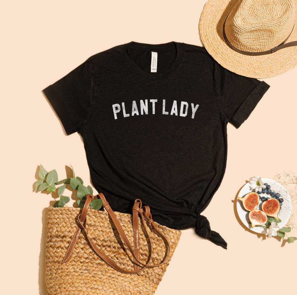 PLANT LADY Graphic T-Shirt: M / TAN