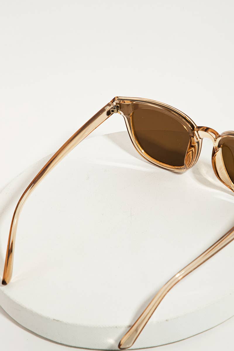 Acetate Frame Sunglasses Set: MULTI