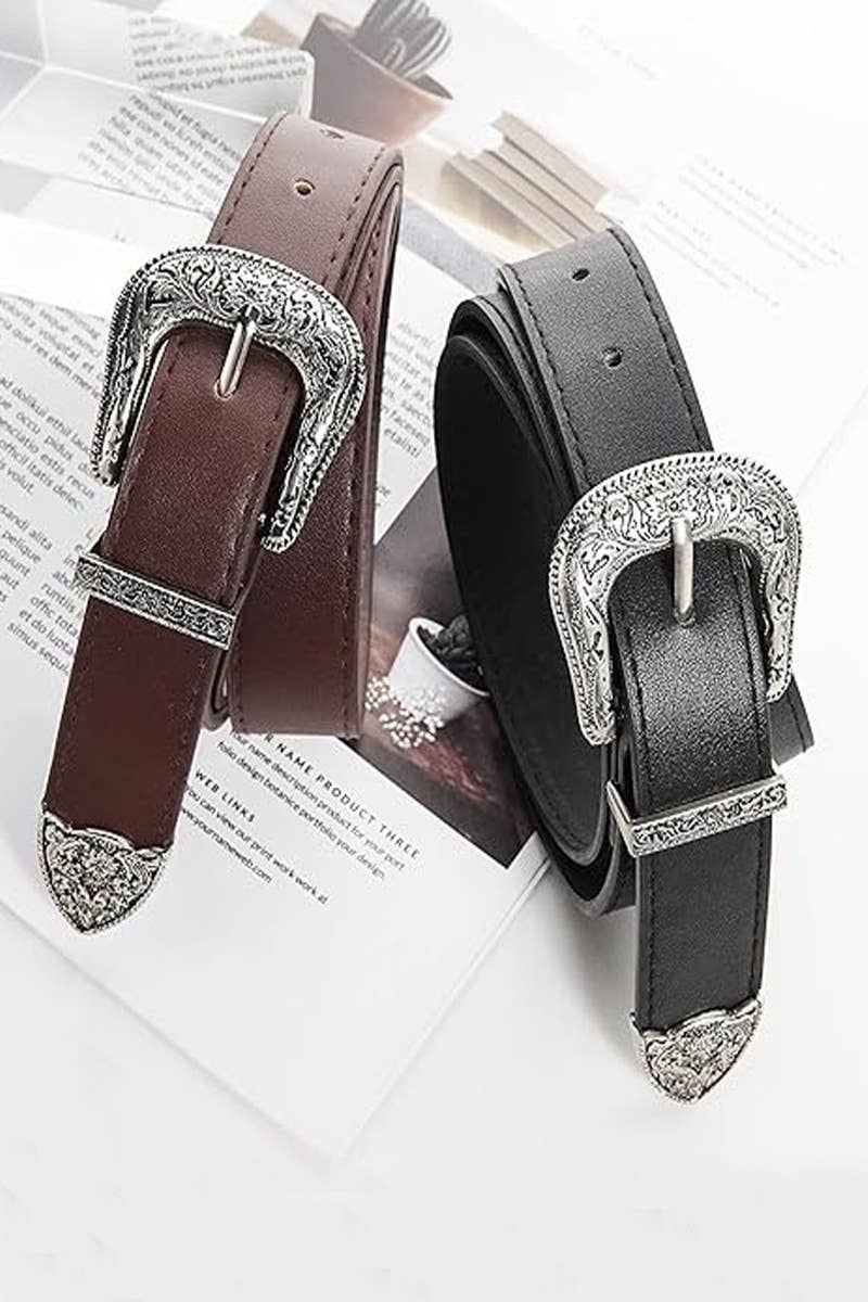 Western Buckle Belt
