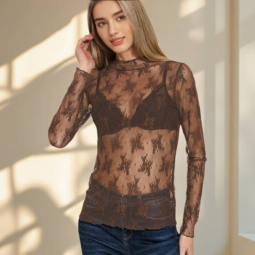 Lace Layering Top
