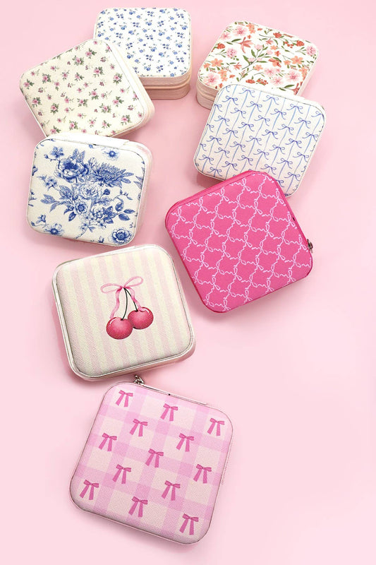 JEWELRY ORGANIZER TRAVEL BOX CASE