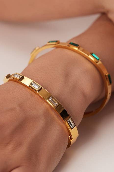 RHINESTONE BANGLE