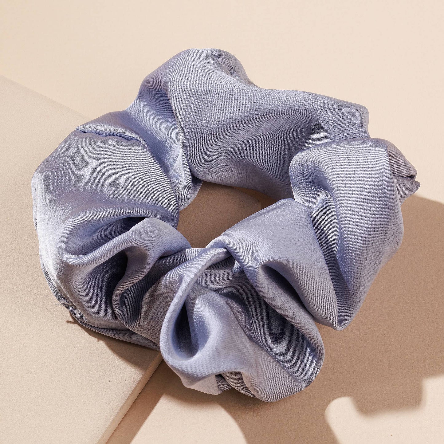 Satin Hair Tie Scrunchie: PINK / ONE SIZE