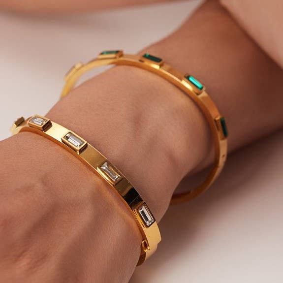 RHINESTONE BANGLE