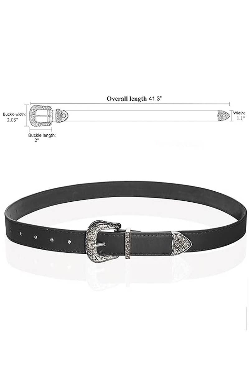 Western Buckle Belt