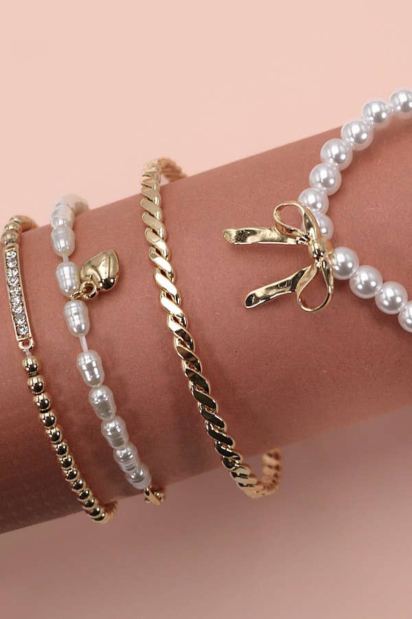BOW BRACELET SET