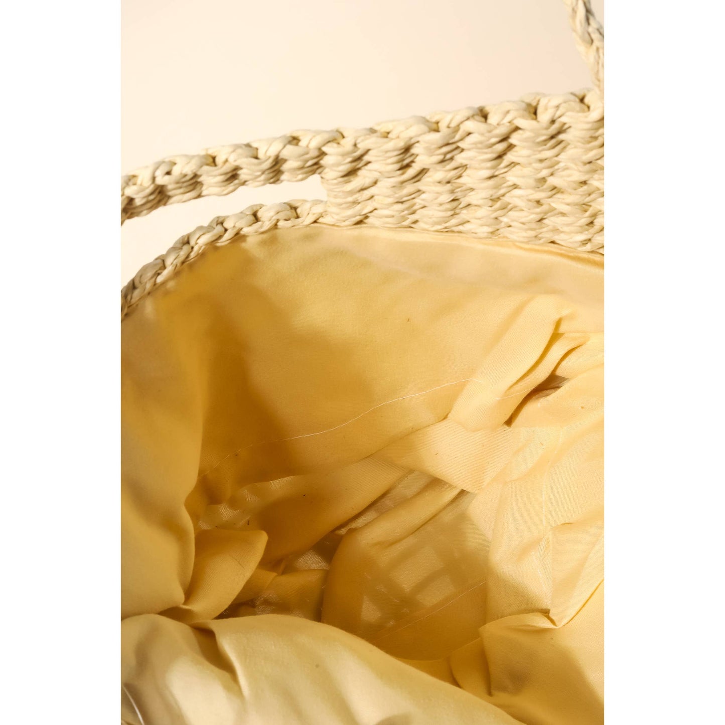 Braided Semi Circle Tote Bag: IV