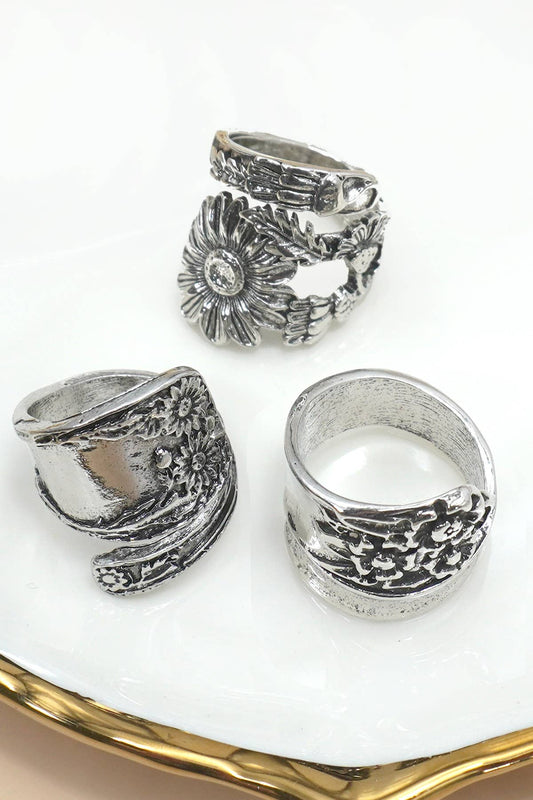 VINTAGE BOHO STATEMENT RING