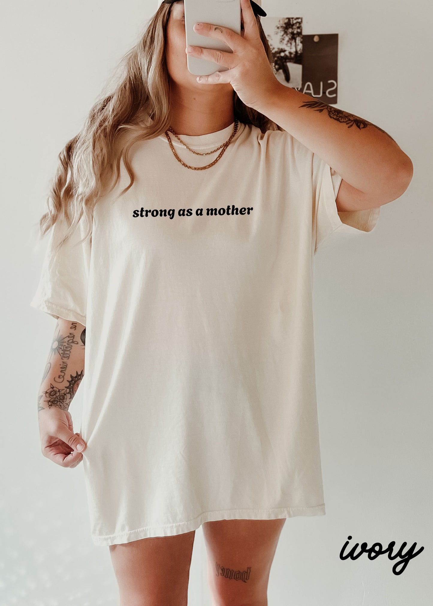 Strong as a Mother Tee *11 Colors (S-3X)