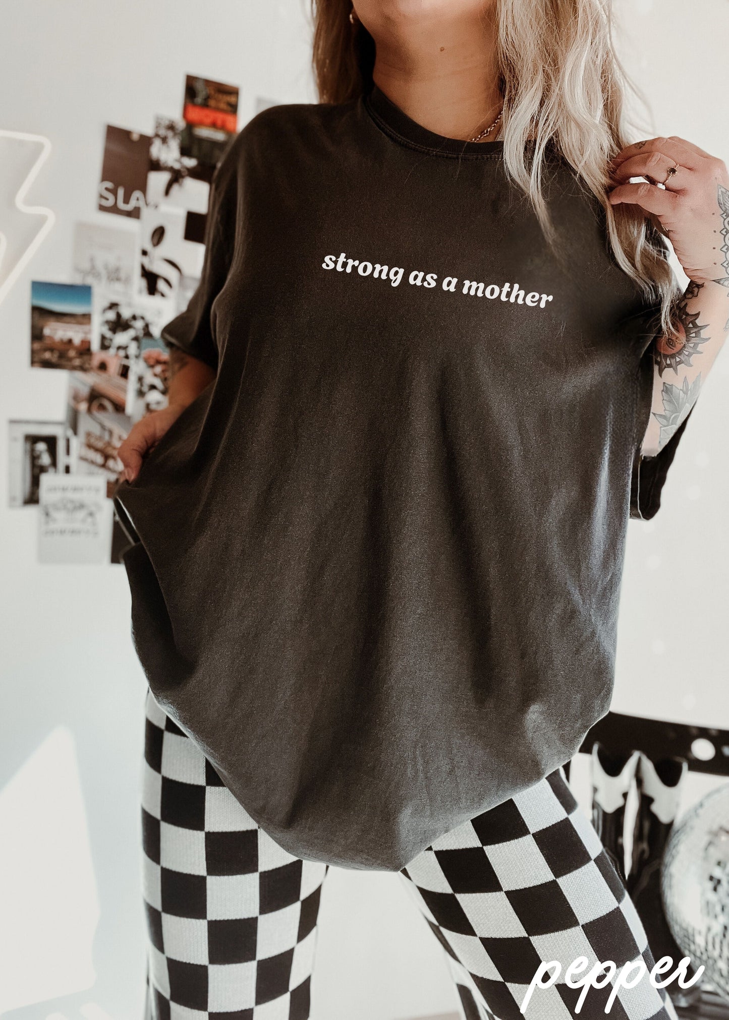 Strong as a Mother Tee *11 Colors (S-3X)