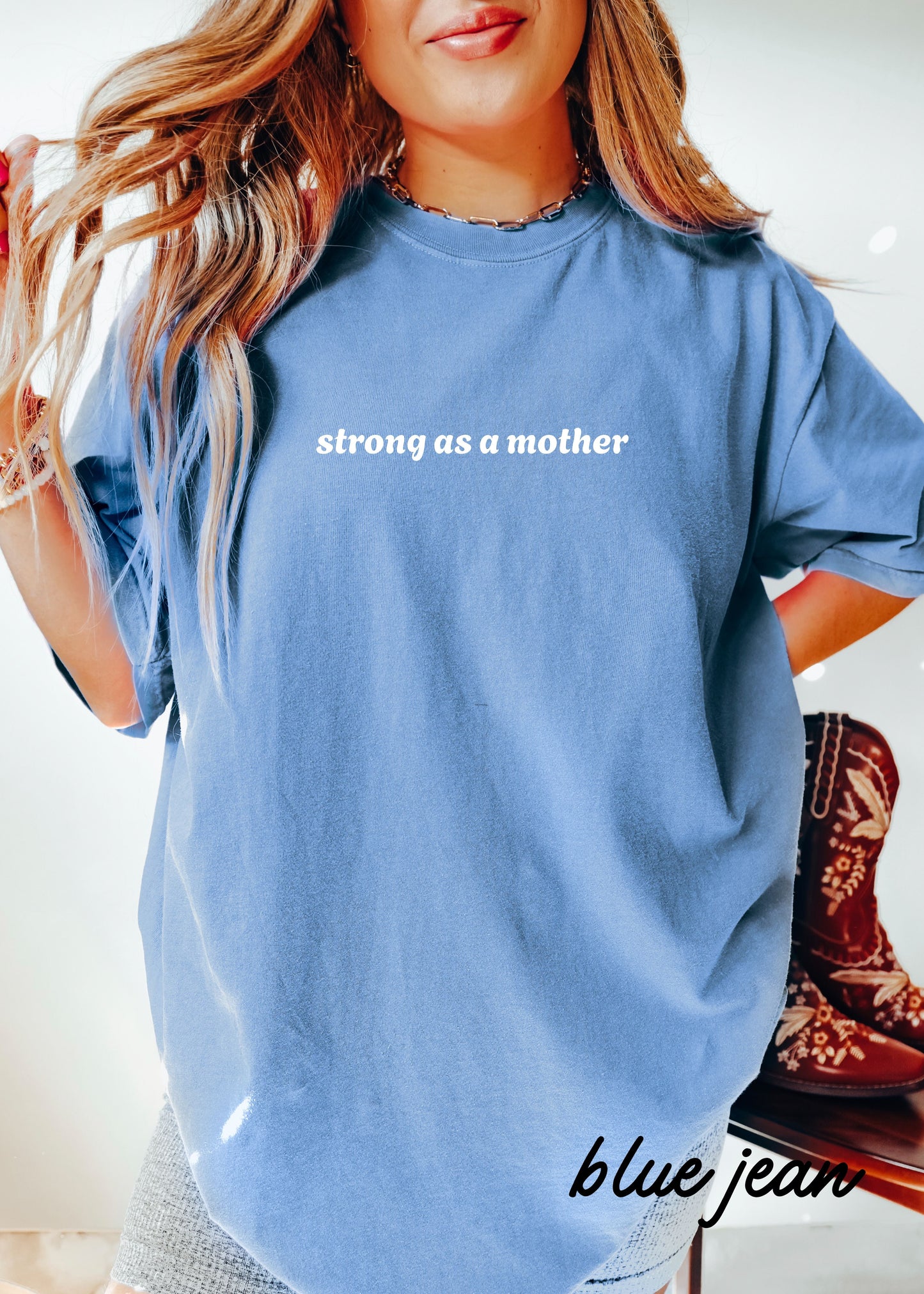 Strong as a Mother Tee *11 Colors (S-3X)