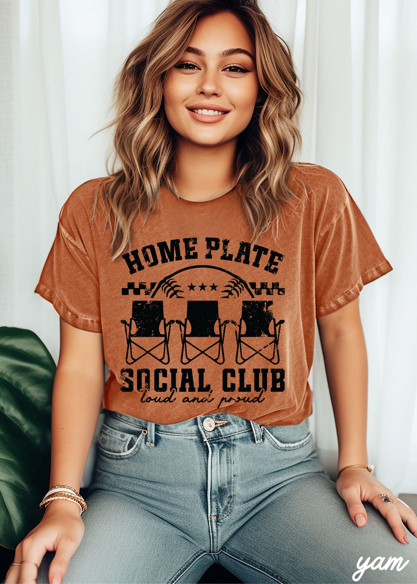 Home Plate Social Club Tee *17 Colors (S-3X)