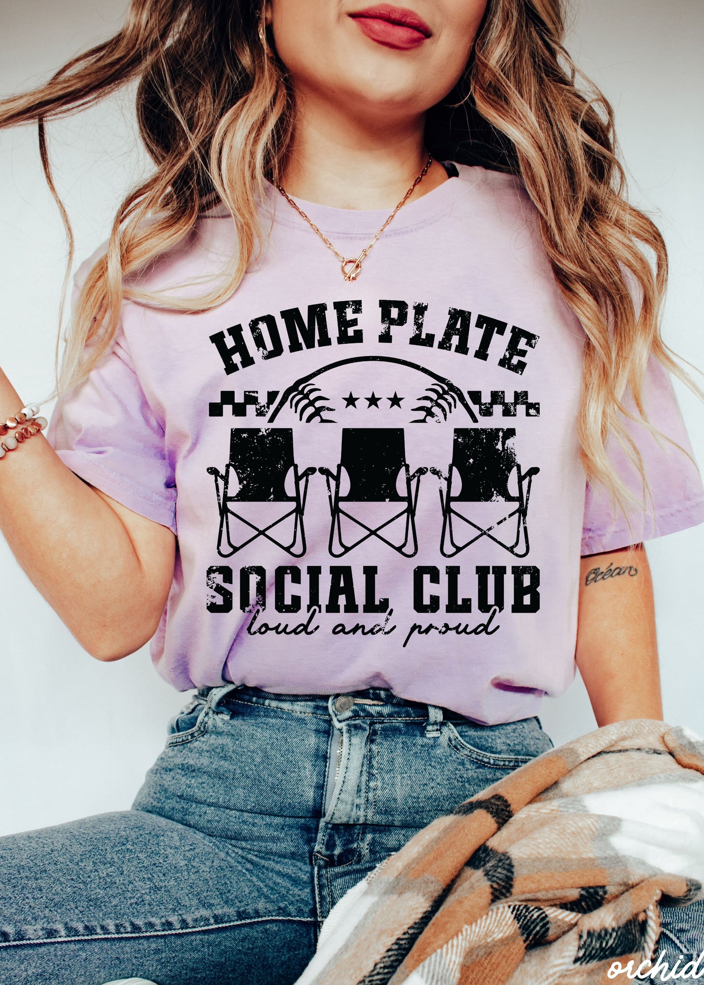 Home Plate Social Club Tee *17 Colors (S-3X)