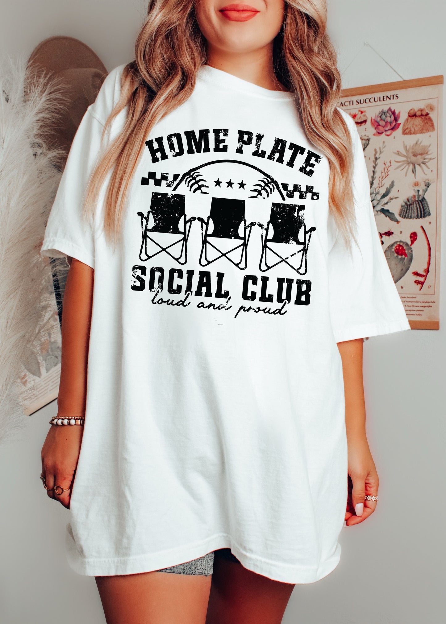 Home Plate Social Club Tee *17 Colors (S-3X)