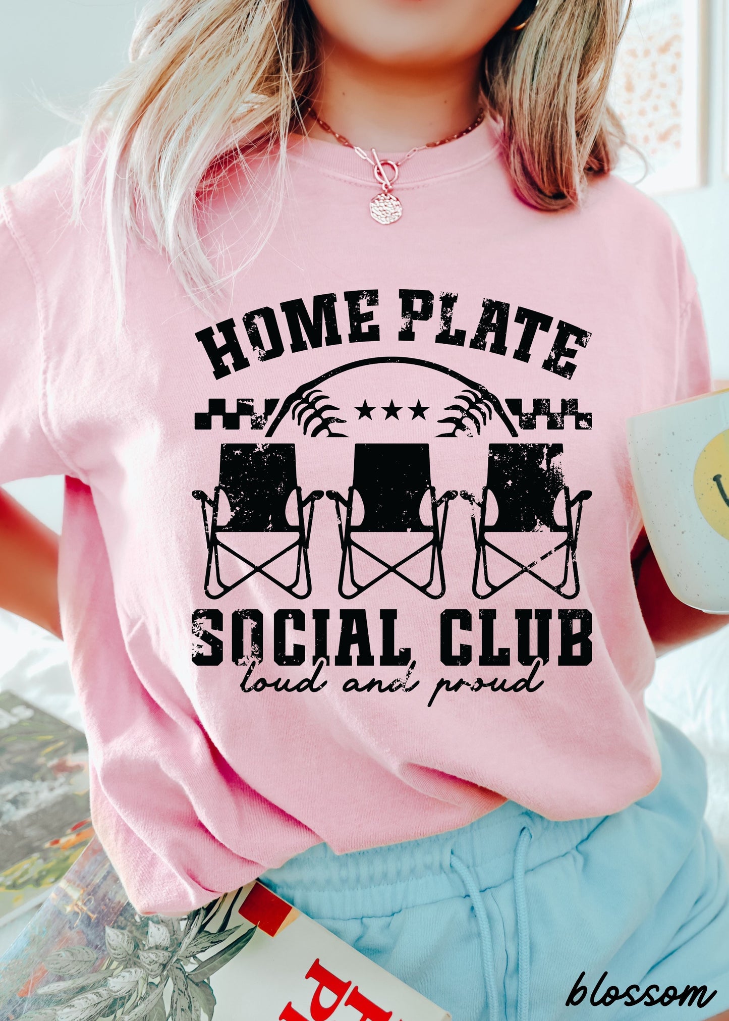 Home Plate Social Club Tee *17 Colors (S-3X)