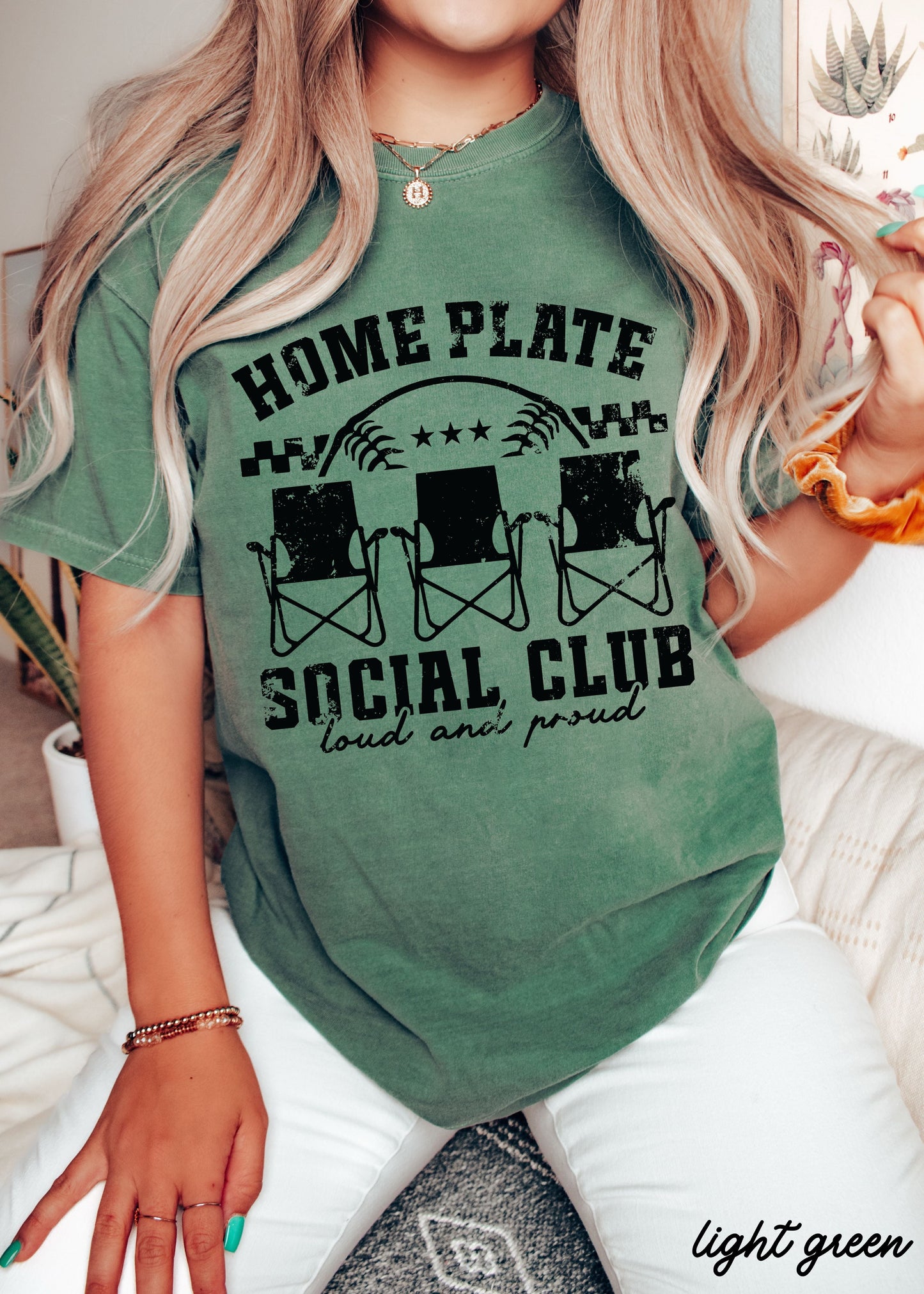 Home Plate Social Club Tee *17 Colors (S-3X)