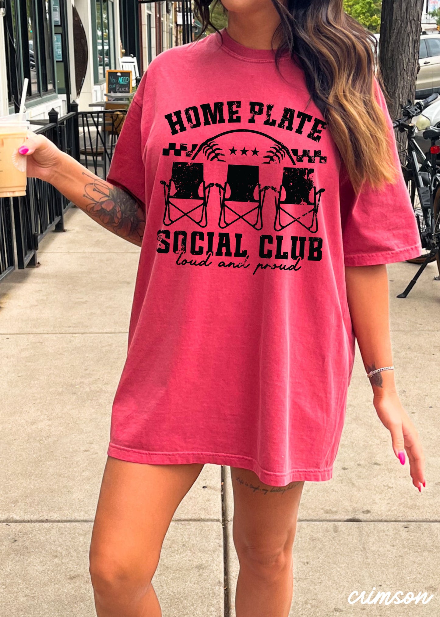 Home Plate Social Club Tee *17 Colors (S-3X)