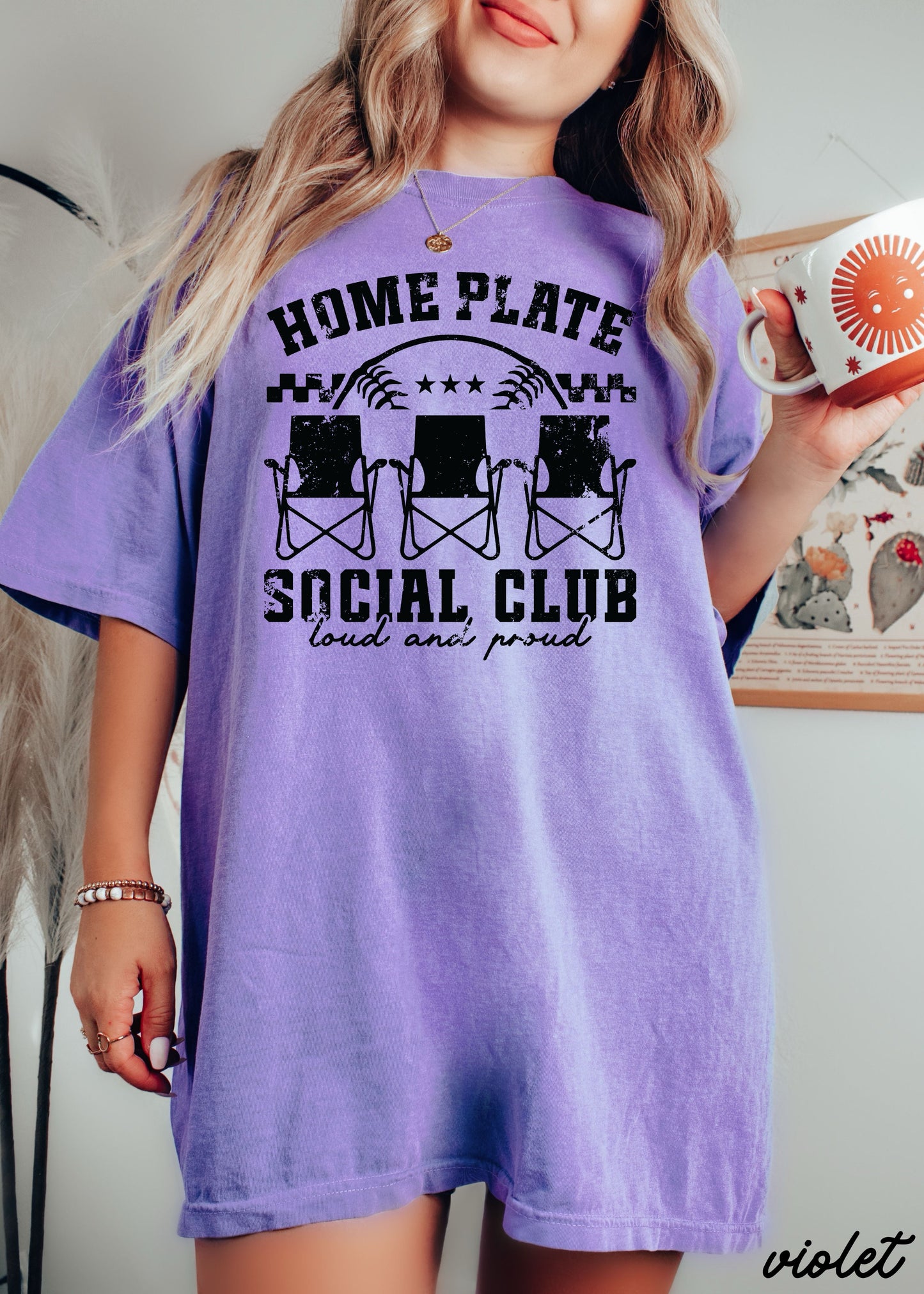 Home Plate Social Club Tee *17 Colors (S-3X)