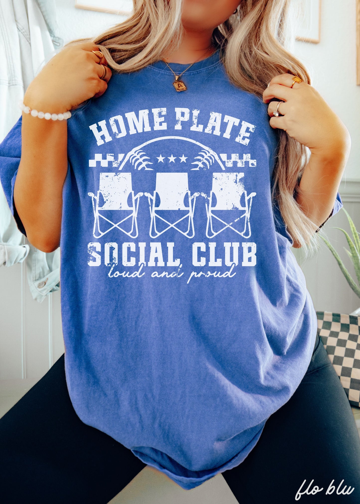 Home Plate Social Club Tee *17 Colors (S-3X)