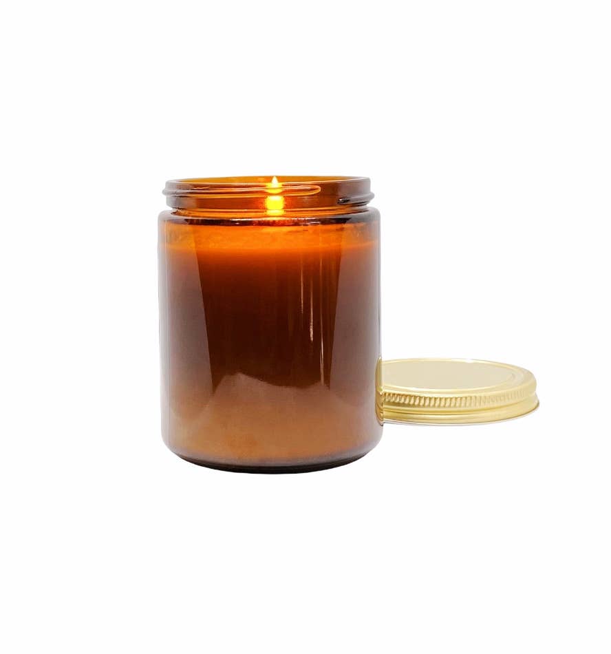 Fall Magic 8 oz coconut wax candle Fall candle