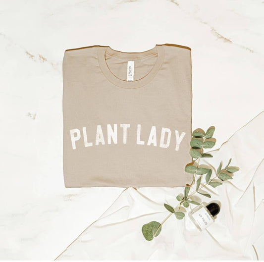 PLANT LADY Graphic T-Shirt: XL / TAN