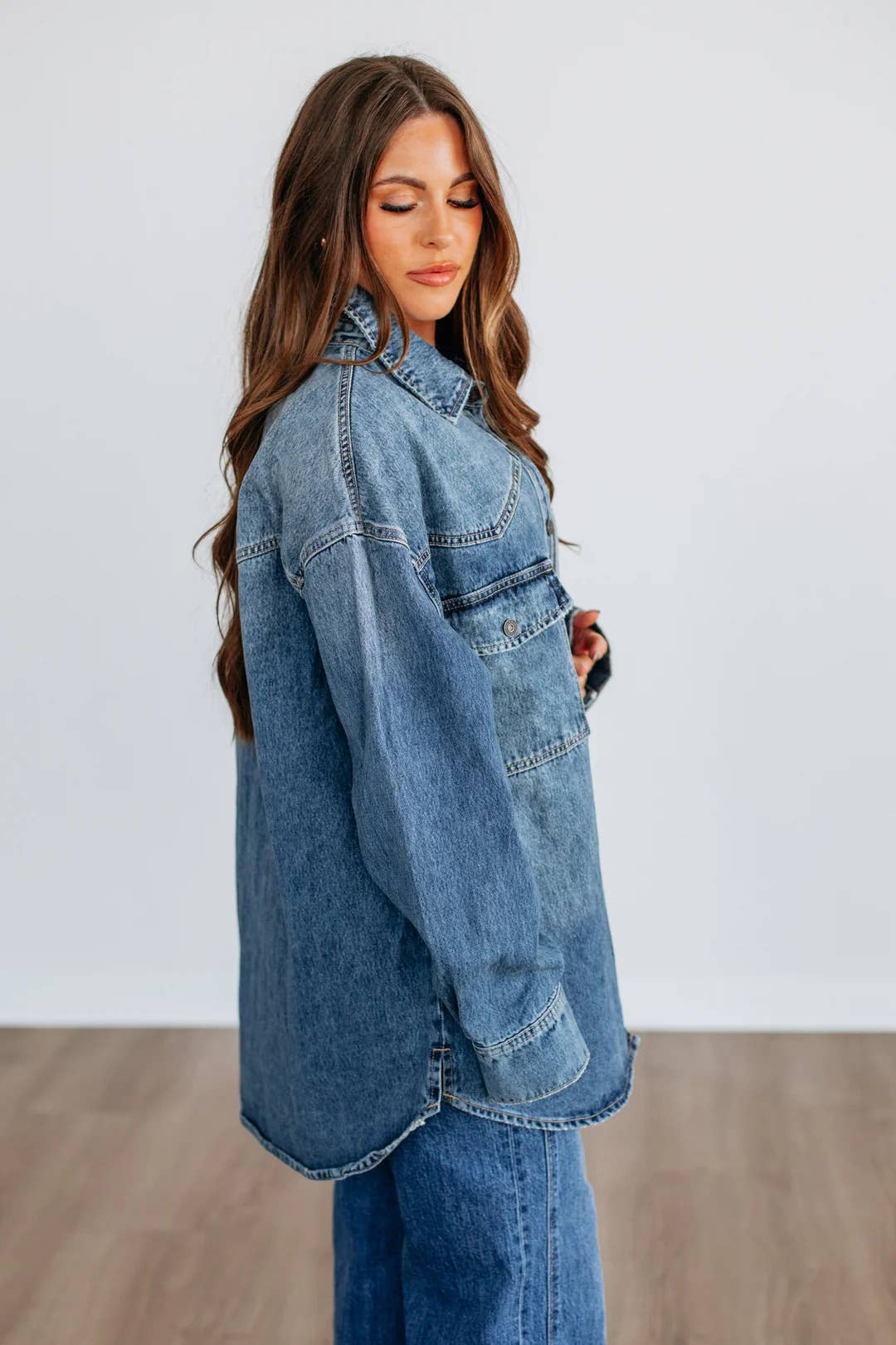 Retro Relaxed Fit Denim Jacket