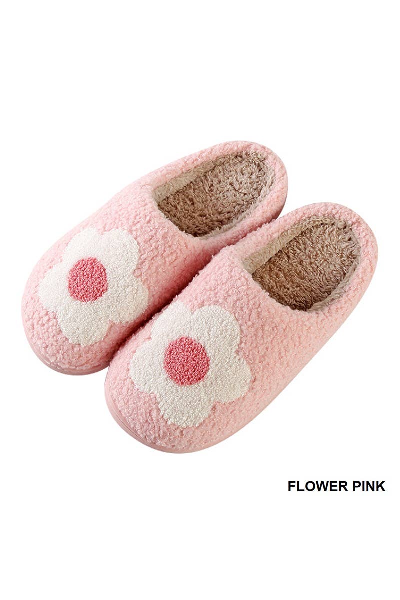 COZY SLIPPERS: S/M / MUSHROOMMOCHA-163590
