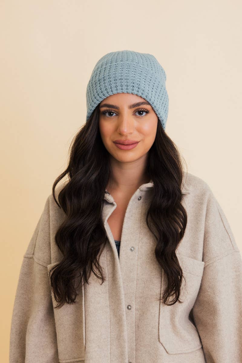 🍞 Toasty Waffle Puff Beanie - Your Winter Sales Boost: Black