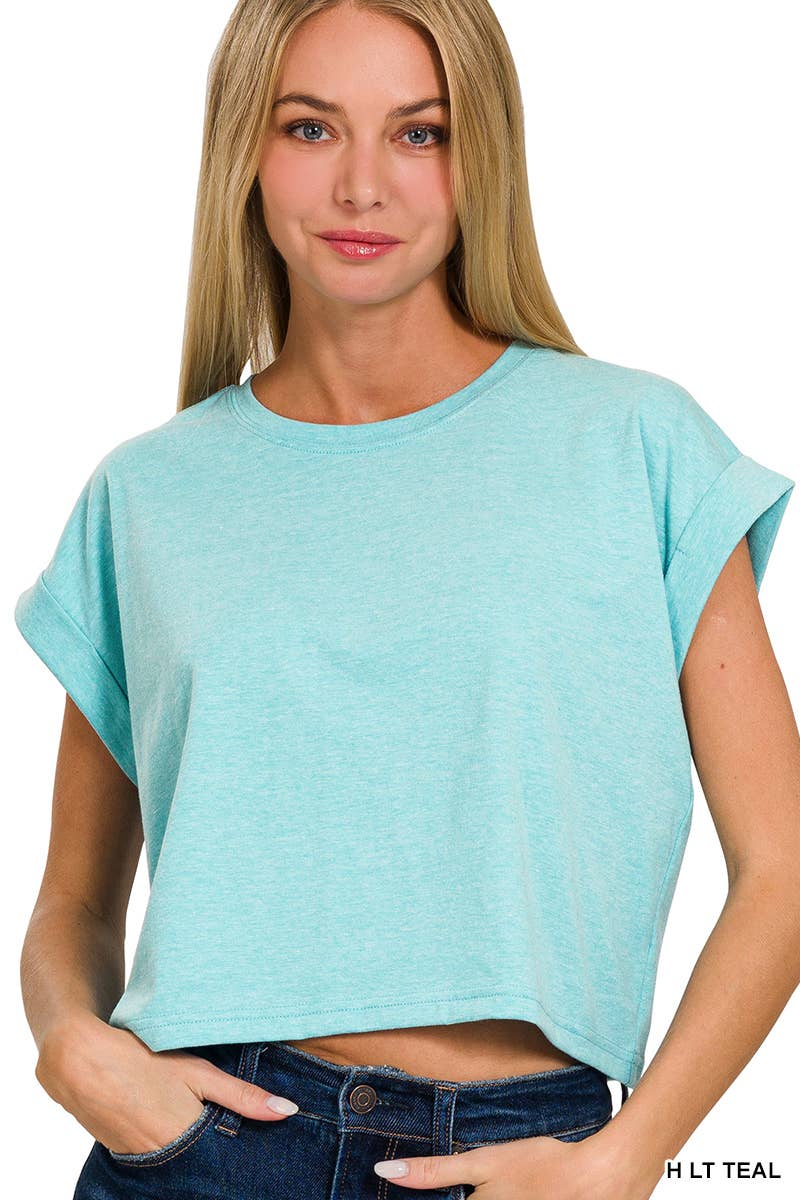 `.Cotton Short Sleeve Tee